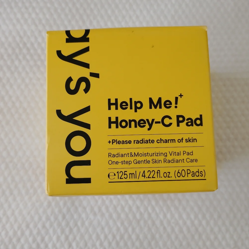 Help Me! Honey C Pad One-Day's You - 125ml / 60pcs NEW IN BOX.